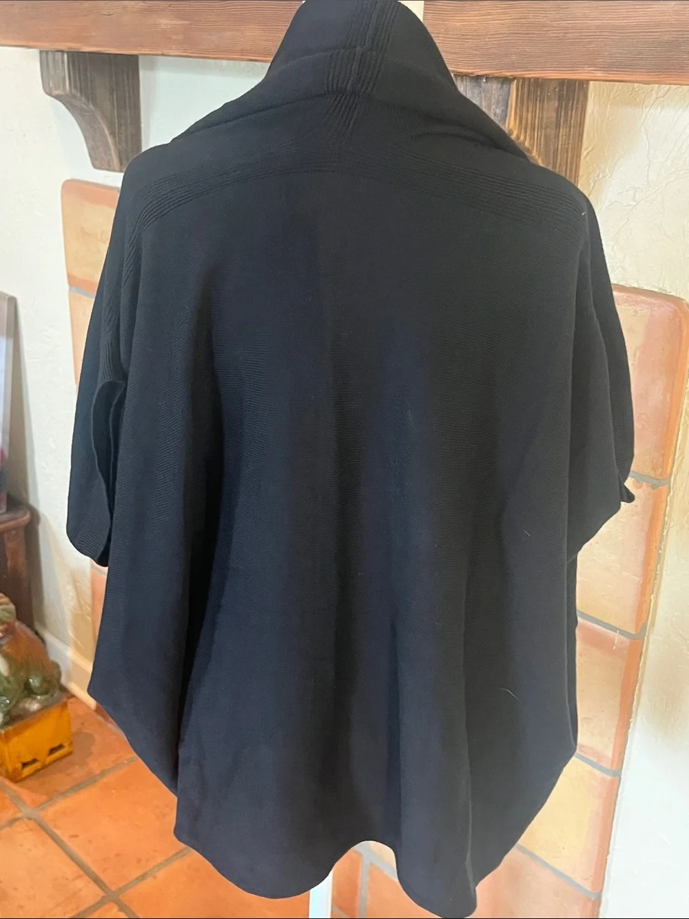 +BERYLL Black Open Shrug/Cardigan, One Size